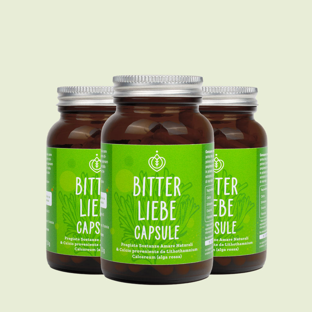 BitterLiebe Capsule con sostanze amare - pacco da 3 mesi (270 pz.)