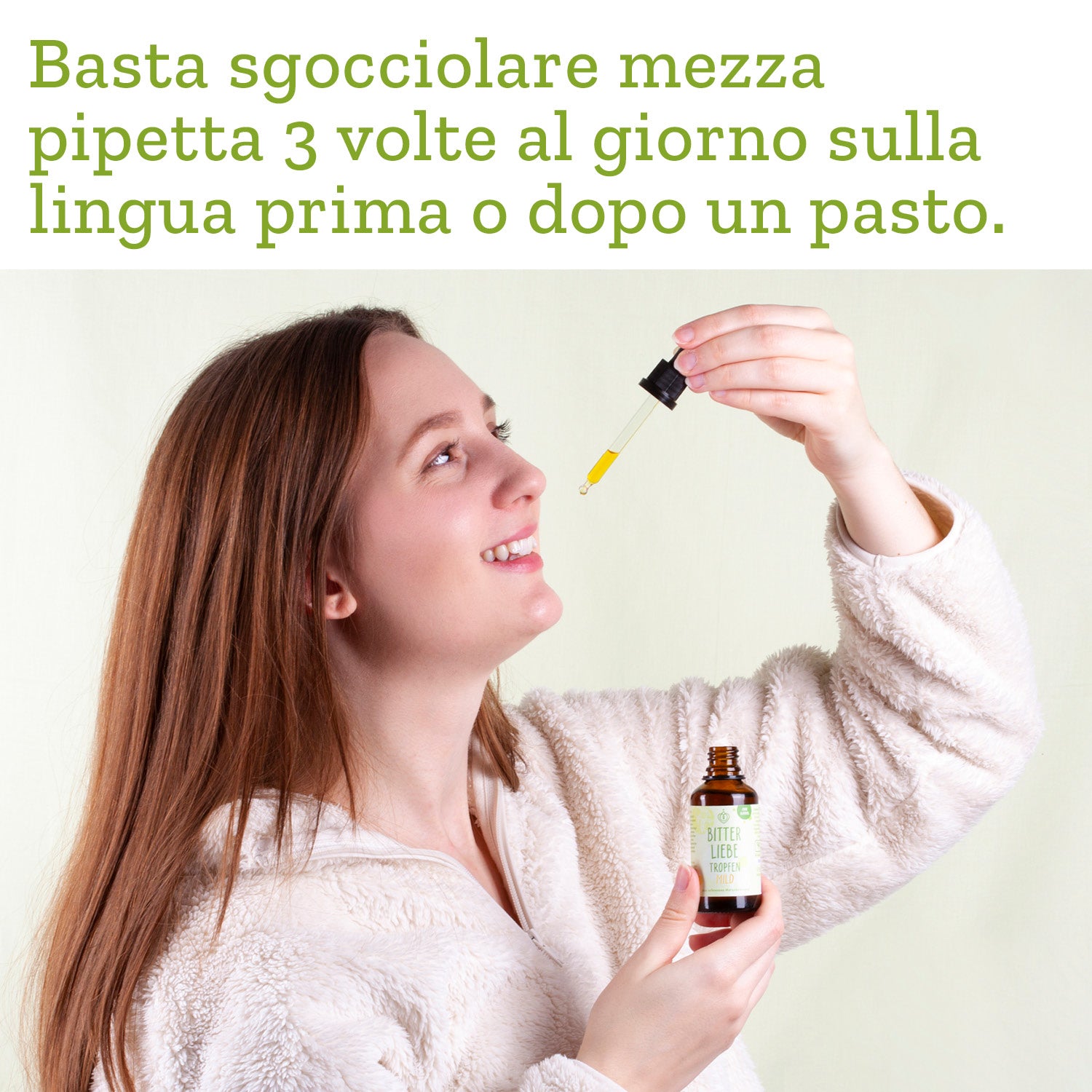 BitterLiebe Gocce di sostanze amare 50ml - versione delicata (confezione da 3 flaconcini)