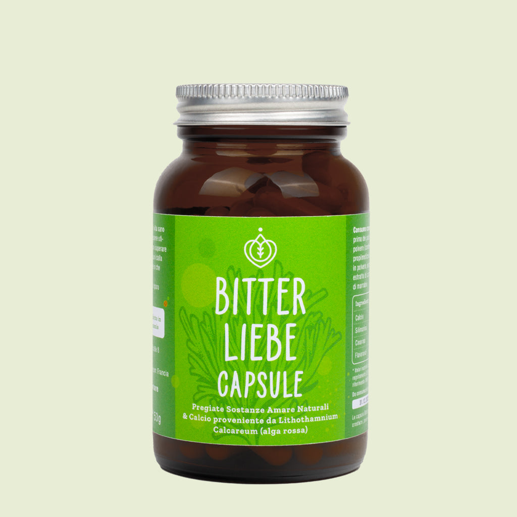 BitterLiebe Capsule con sostanze amare - pacco mensile (90 pz.)