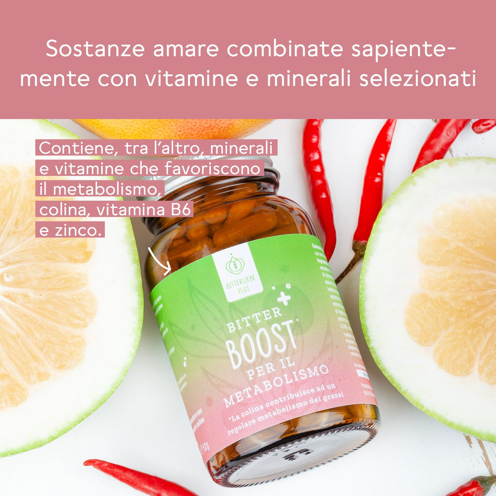 Bitter Boost per il metabolismo* - pacco da 3 mesi (270 pz.)