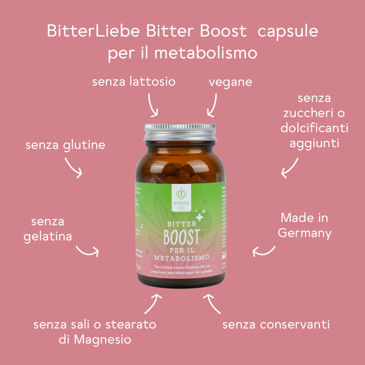 Bitter Boost per il metabolismo* - Pacco mensile (90 Capsule)